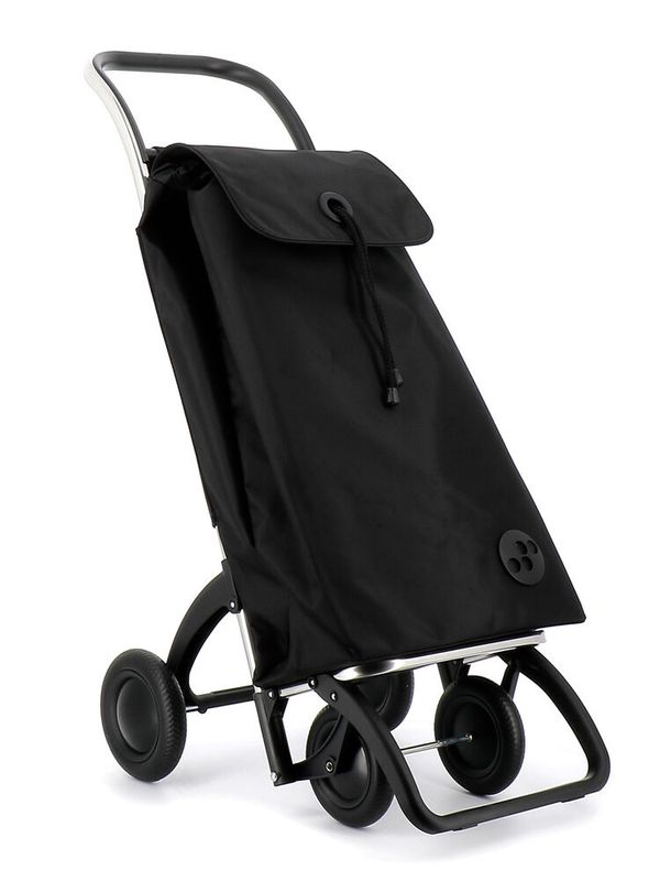 Rolser dramatenvagn 4L Tweed 43 liter, svart