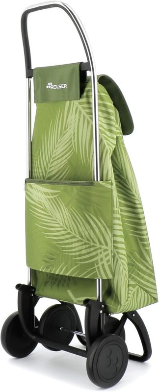 Rolser dramatenvagn 4L Tweed Costa Rica 43 liter, grön